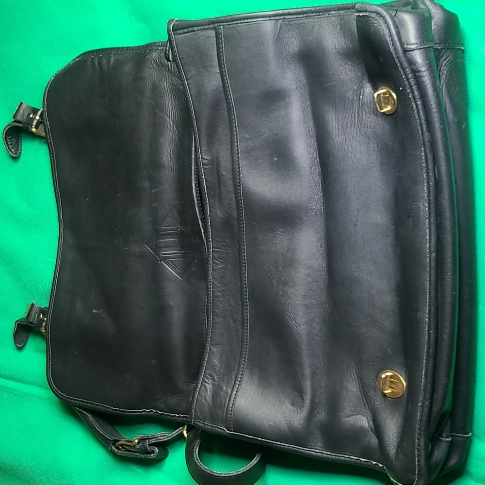 Vintage Amiet Leather Briefcase Gem